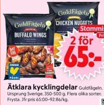 ICA Supermarket Ätklara kycklingdelar erbjuda