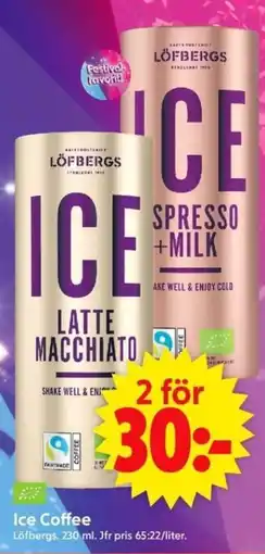 ICA Supermarket Ice coffee erbjuda