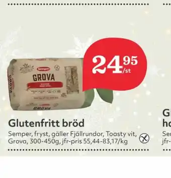 Hemköp Toasty Bröd erbjuda
