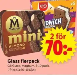 ICA Supermarket Glass flerpack erbjuda