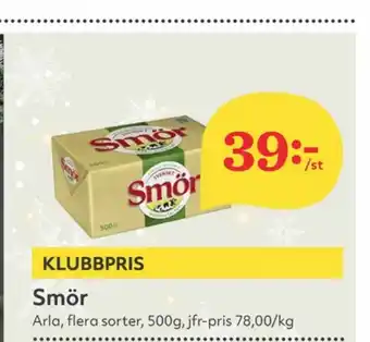 Hemköp Svenskt Smör Smör erbjuda