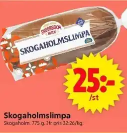 ICA Supermarket Skogaholmslimpa erbjuda