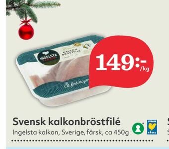 Hemköp Ingelsta Kalkon Kalkonbröstfilé erbjuda