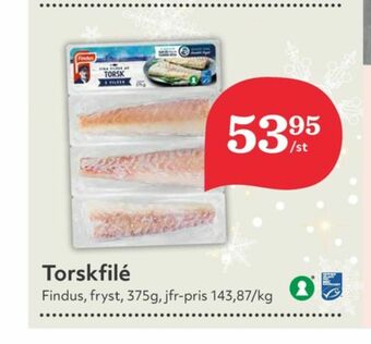 Hemköp Findus Torskfilé erbjuda