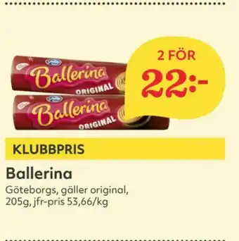 Hemköp Ballerina Kaffekex erbjuda