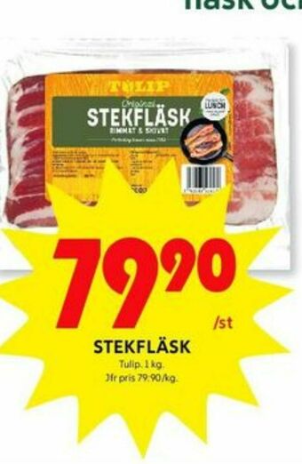 ICA Kvantum Tulip Stekfläsk erbjuda