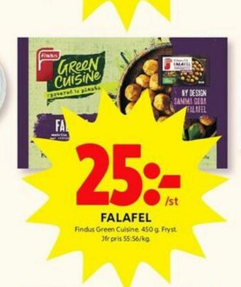 ICA Kvantum Green Cuisine Falafel erbjuda