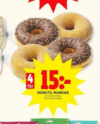 ICA Kvantum La Lorraine Butiksbakat kaffebröd erbjuda