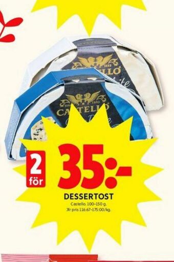 ICA Kvantum Castello Dessertost erbjuda
