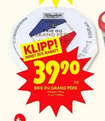 ICA Kvantum Falbygdens Brie erbjuda