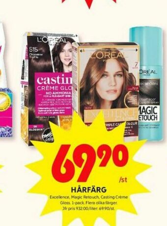 ICA Kvantum Magic Retouch Hårfärg erbjuda