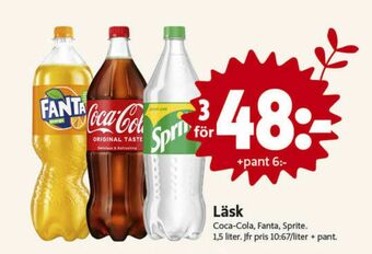 ICA Nära Coca Cola Läskedryck erbjuda