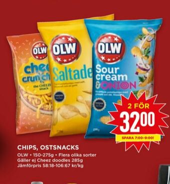 Willys OLW Ostbågar erbjuda