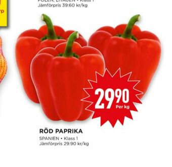 Willys Paprika erbjuda