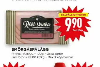 Willys Hemma Prime Patrol Smörgåspålägg erbjuda