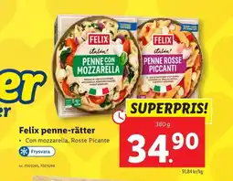 Lidl Felix penne-rätter erbjuda