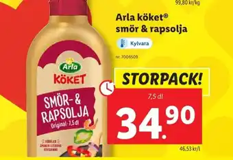 Lidl Arla köketⓇ smör & rapsolja erbjuda