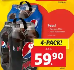 Lidl Pepsi erbjuda