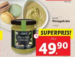 Lidl DELUXE Pistagekräm erbjuda