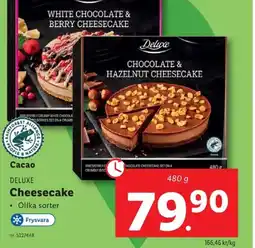 Lidl DELUXE Cheesecake erbjuda