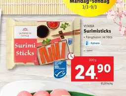 Lidl VITASIA Surimisticks erbjuda