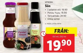 Lidl VITASIA Sås erbjuda