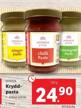 Lidl VITASIA Krydd- pasta erbjuda