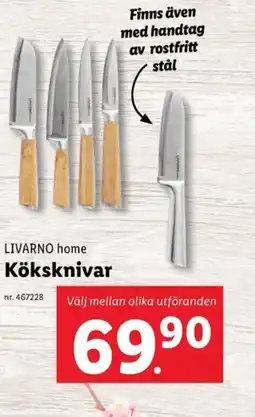 Lidl LIVARNO home Köksknivar erbjuda