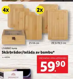 Lidl LIVARNO home erbjuda