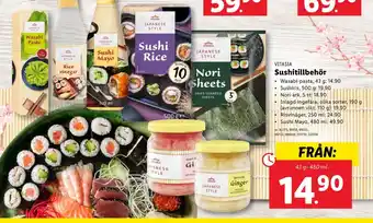 Lidl VITASIA Sushitillbehör erbjuda