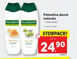 Lidl Palmolive dusch naturals erbjuda