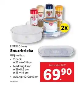 Lidl LIVARNO home Snurrbricka erbjuda