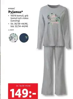 Lidl esmara Pyjamas* erbjuda