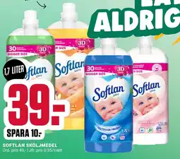 ÖoB SOFTLAN sköljmedel erbjuda