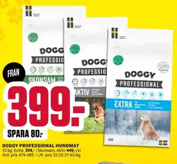 ÖoB DOGGY professional hundmat erbjuda