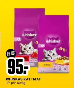 ÖoB WHISKAS kattmat erbjuda