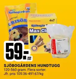 ÖoB Sjöbogårdens hundtugg erbjuda