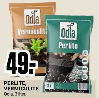 ÖoB ODLA Perlite, vermiculite erbjuda