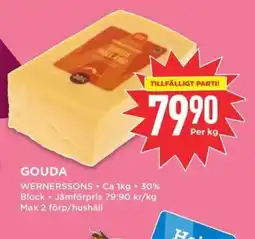 Willys WERNERSSONS Gouda erbjuda