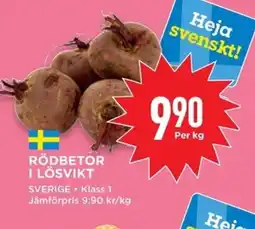 Rödbetor i lösvikt