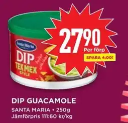 Willys SANTA MARIA Dip guacamole erbjuda