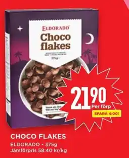 Willys ELDORADO Choco flakes erbjuda