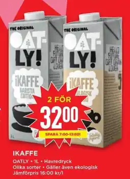 Willys OATLY Ikaffe erbjuda