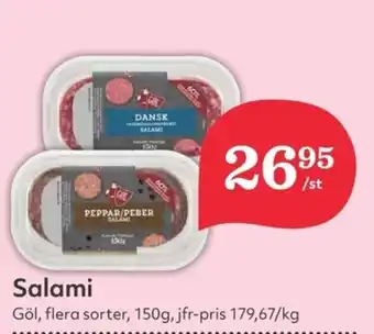 Hemköp GOL Salami erbjuda