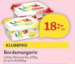 Hemköp LATTA Bordsmargarin erbjuda