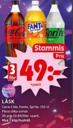 ICA Kvantum COCA-COLA Läsk erbjuda