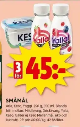 ICA Kvantum ARLA Småmål erbjuda