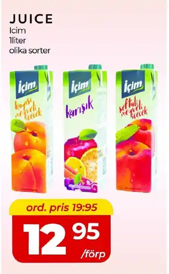 Matrix Butikerna ICIM Juice erbjuda