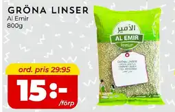 Matrix Butikerna AL EMIR Gröna linser erbjuda