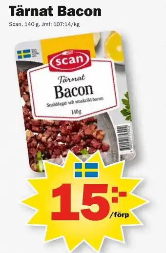 Pekås SCAN Tärnat Bacon erbjuda